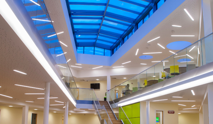 Jaguar Building Coventry University (Phase 2) - Phi Lighting